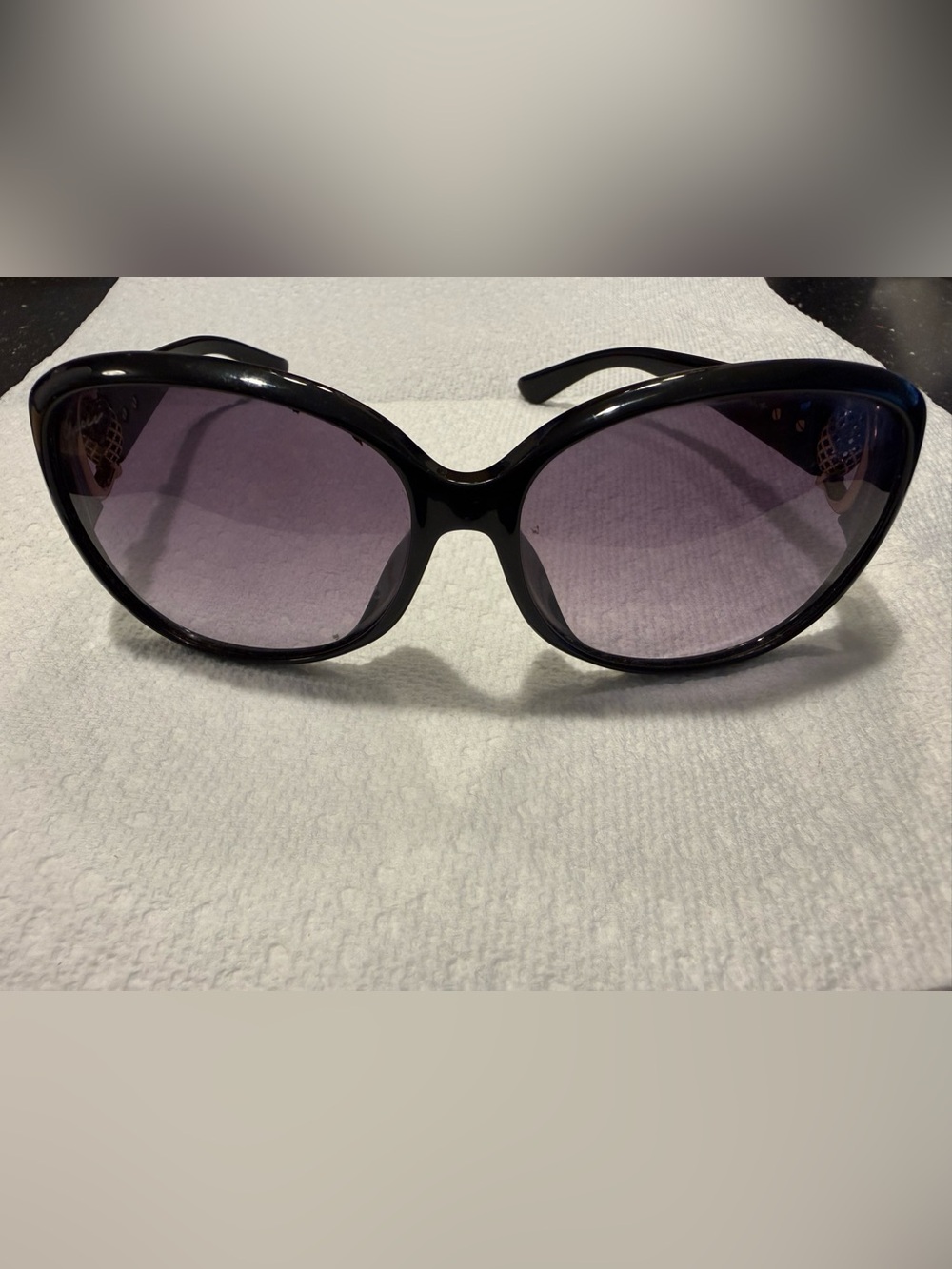 Vintage Gucci Horsebit Optyl Sunglasses Black Made in Italy - Picture 4 of 9